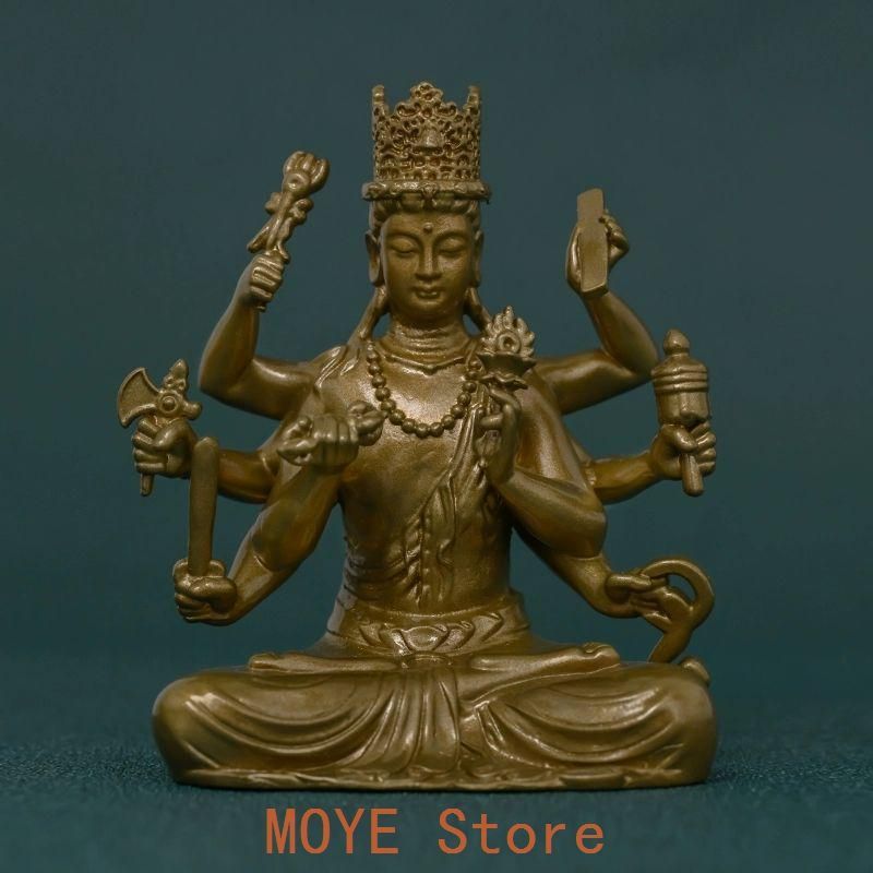 仏教美術 仏像 大随求菩薩 小仏像 銅製 銅器 - メルカリ