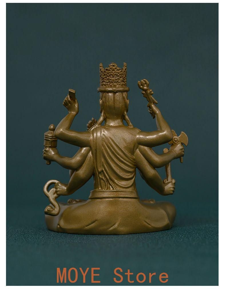 仏教美術 仏像 大随求菩薩 小仏像 銅製 銅器 - メルカリ