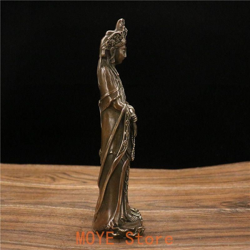 銅器 仏教美術  送子観音菩薩   工芸品美術品 置物 銅器 仏教美術 送子観音菩薩 工芸品美術品 置物