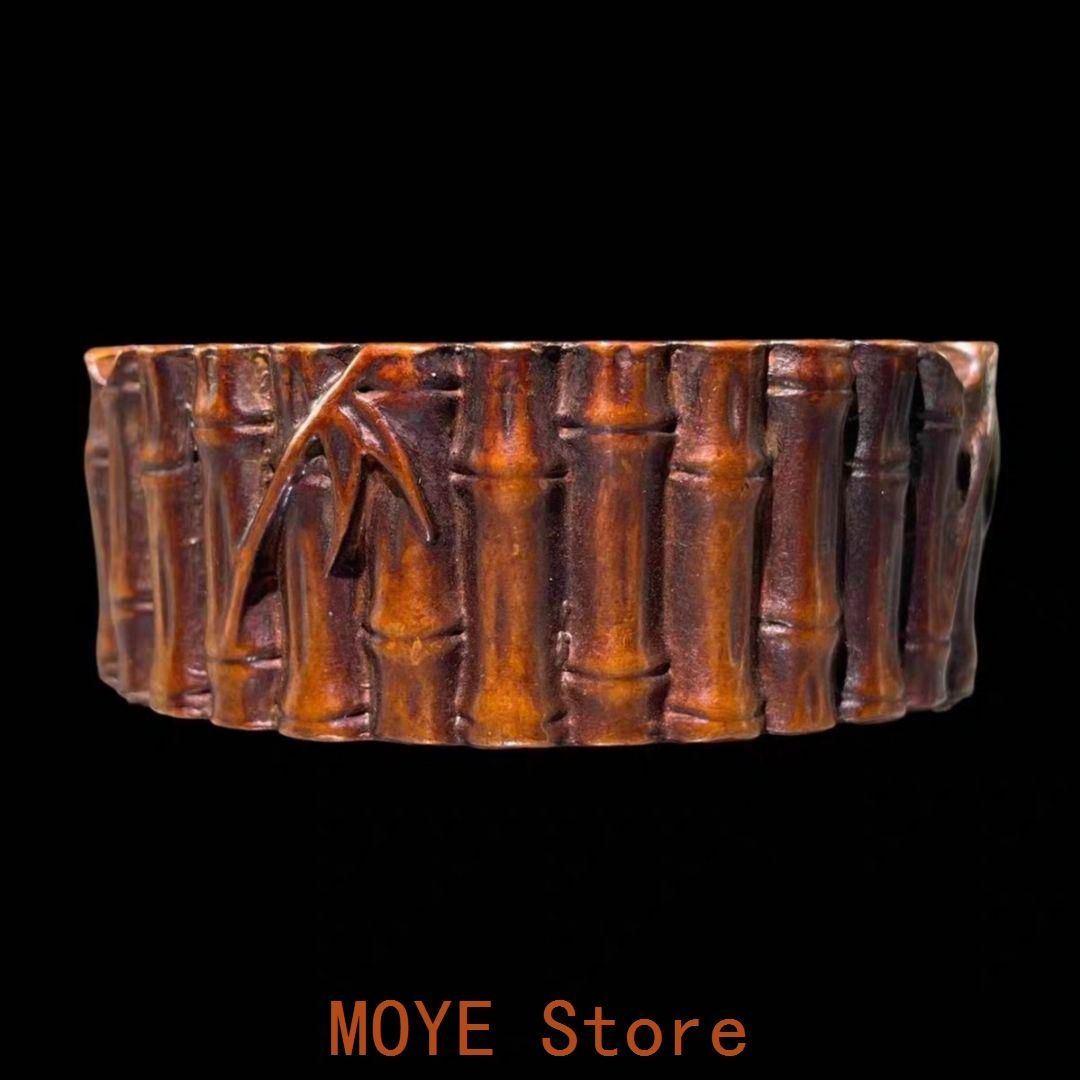 竹形の灰皿 銅製 事務室 デスクトップ 家庭 工芸品 置物 - メルカリ