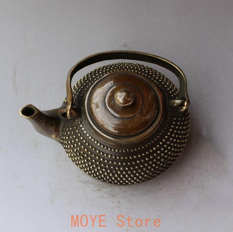 提梁壷 点々真珠茶壺 茶道具 工芸品 美術品 置物 - メルカリ