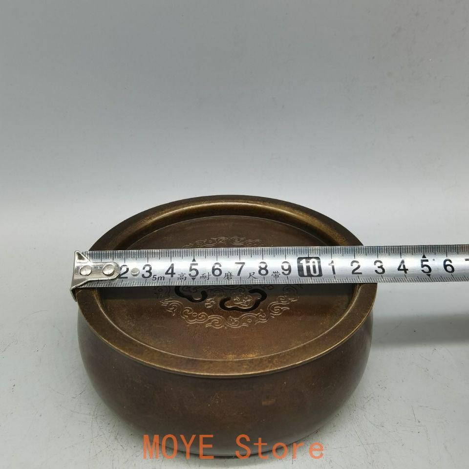 銅 細工 厚重 茶洗 茶道具 工芸品 美術品 置物 【公式通販】
