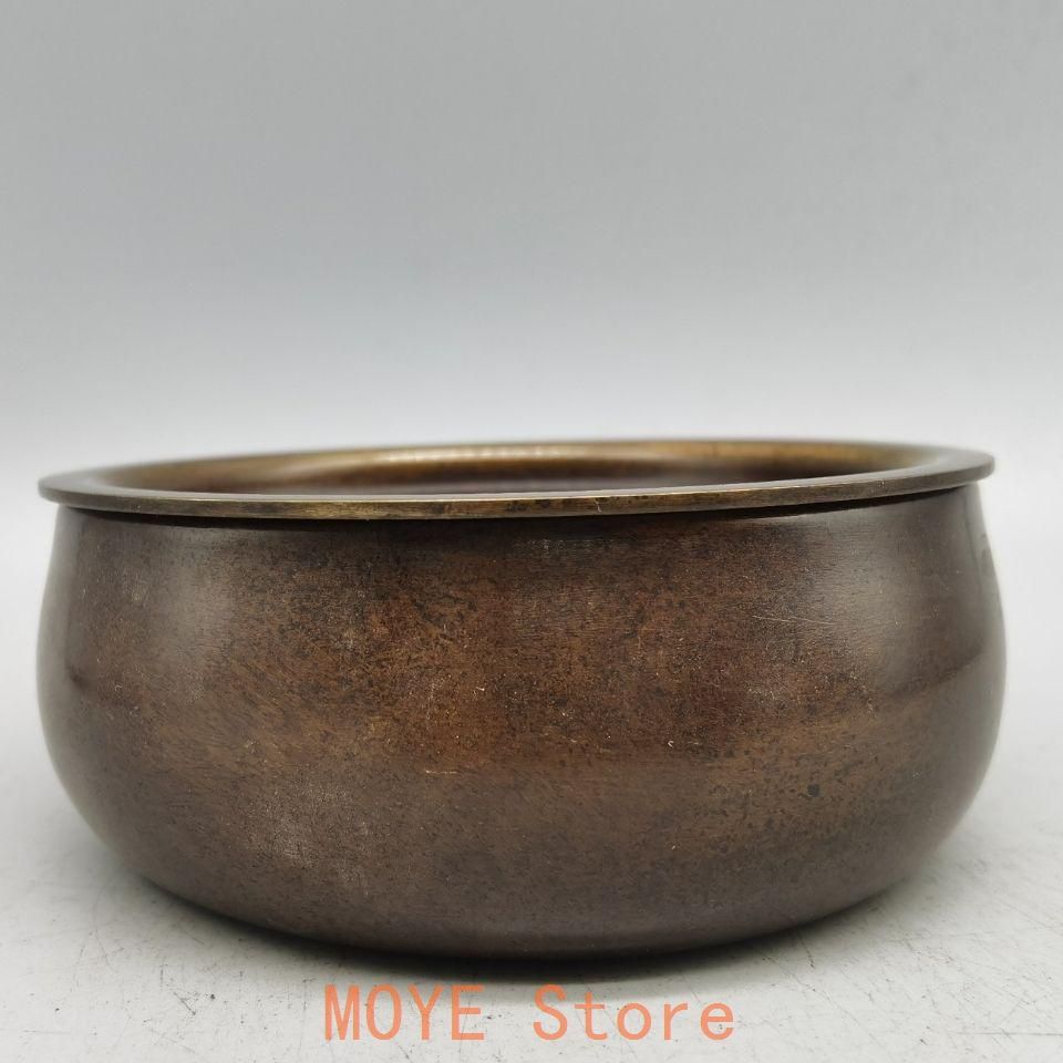 銅 細工 厚重 茶洗 茶道具 工芸品 美術品 置物 【公式通販】