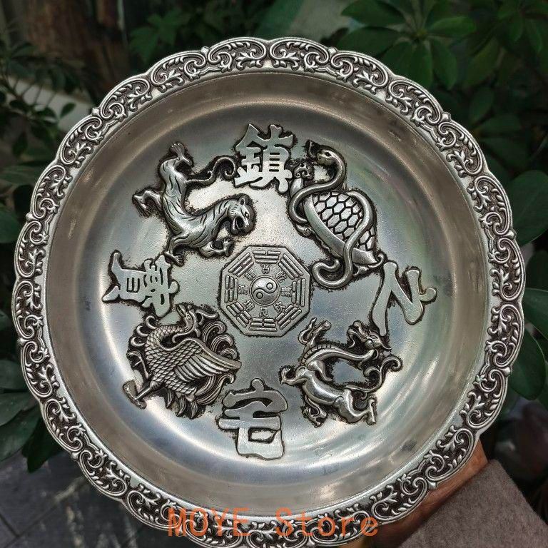 銅 細工 四大神獣 銅盤 聚宝盆鎮宅之宝 装飾品 工芸品 置物 銅 細工 四大神獣 銅盤 聚宝盆鎮宅之宝 装飾品 工芸品 置物 【公式通販】