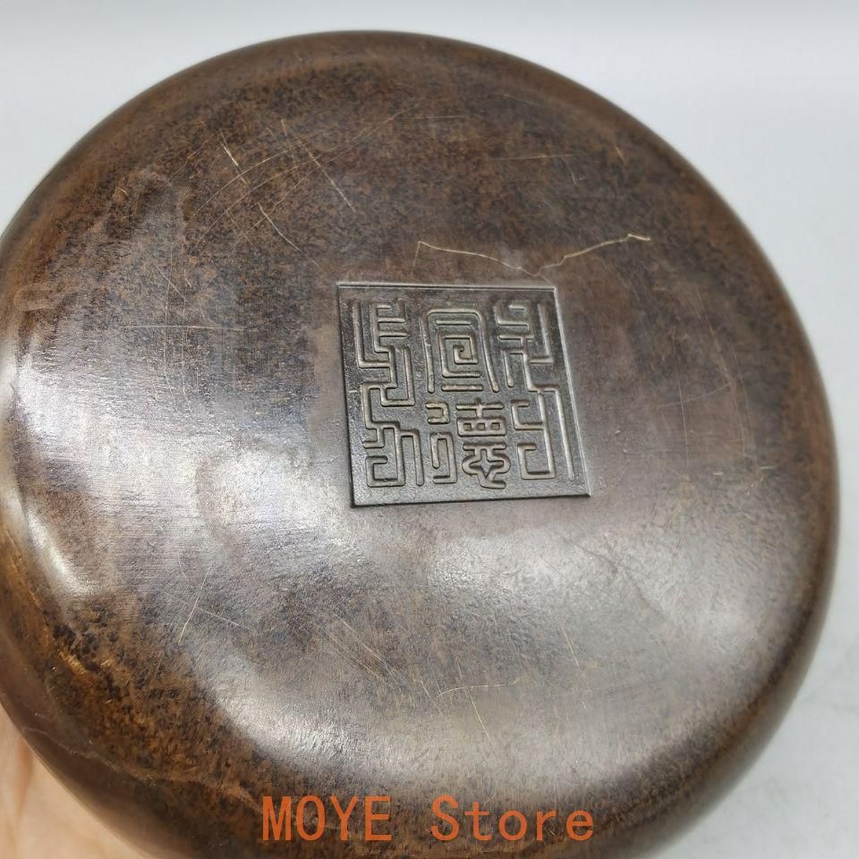 銅 細工 厚重 茶洗 茶道具 工芸品 美術品 置物 【公式通販】