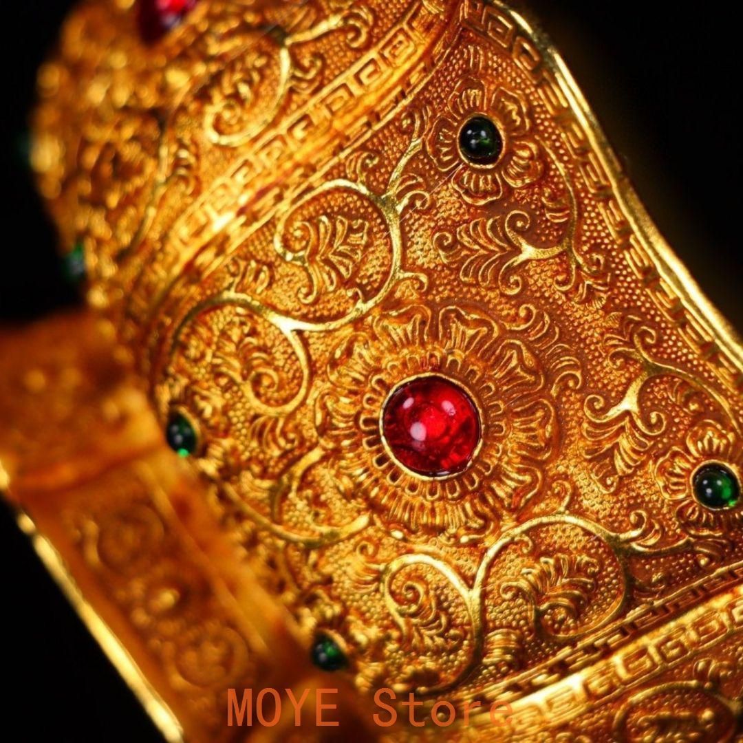 花開富貴金龍六辺銅碗 装飾品 工芸品 美術品 置物 - メルカリ