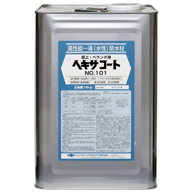 ニッペホームプロダクツヘキサコート NO 101 16 kgグリーン