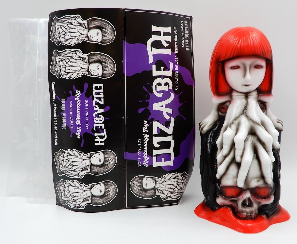 かっこわらい雑貨店 ELIZABETH 白成型/赤髪/黒 状態 【公式通販】