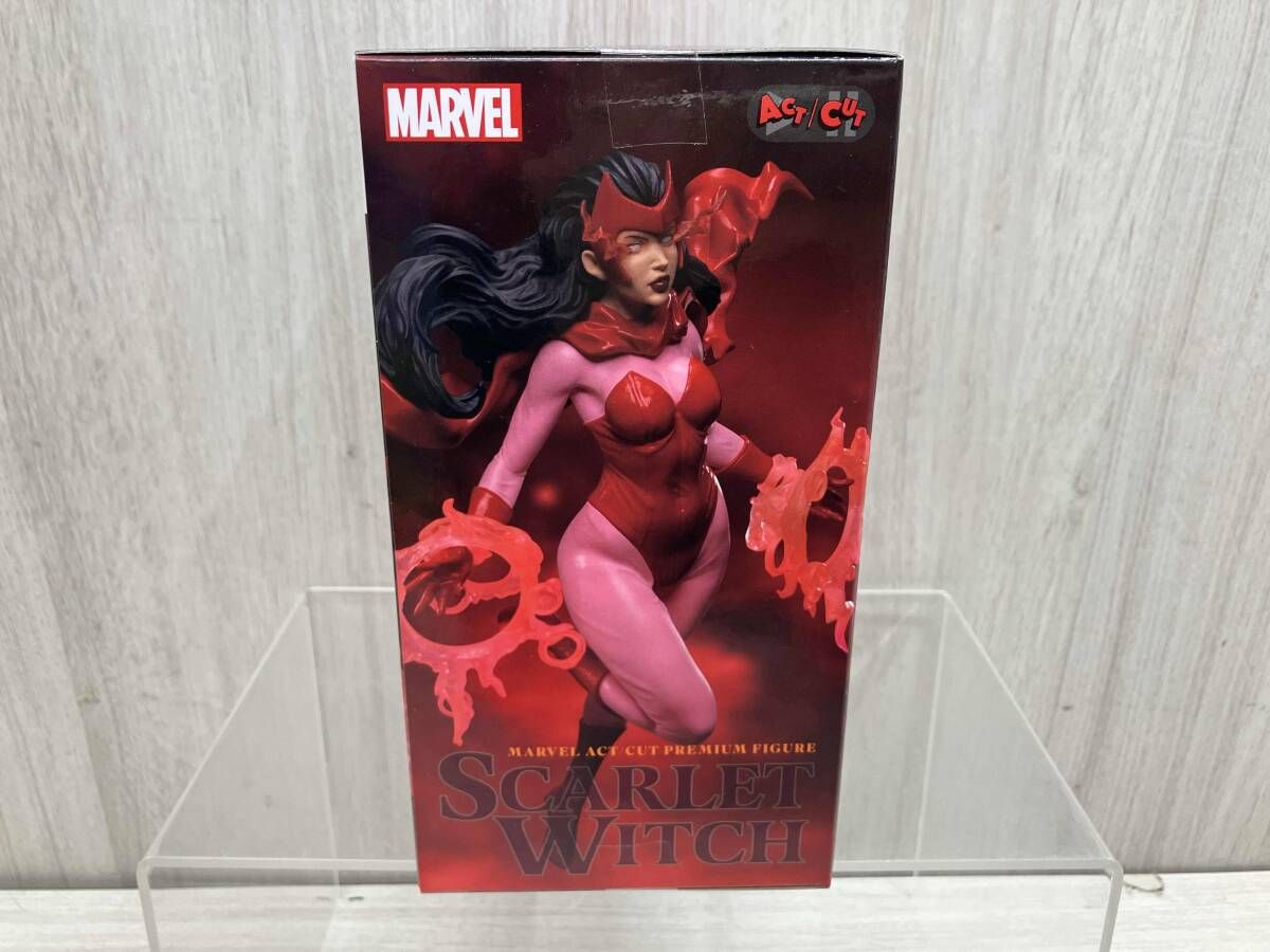 899,ACT/CUTプレミアムフィギュア“スカーレット・ウィッチ” 躍動感あるスカーレット・ウィッチ！セガプライズ「MARVEL ACT/CUT