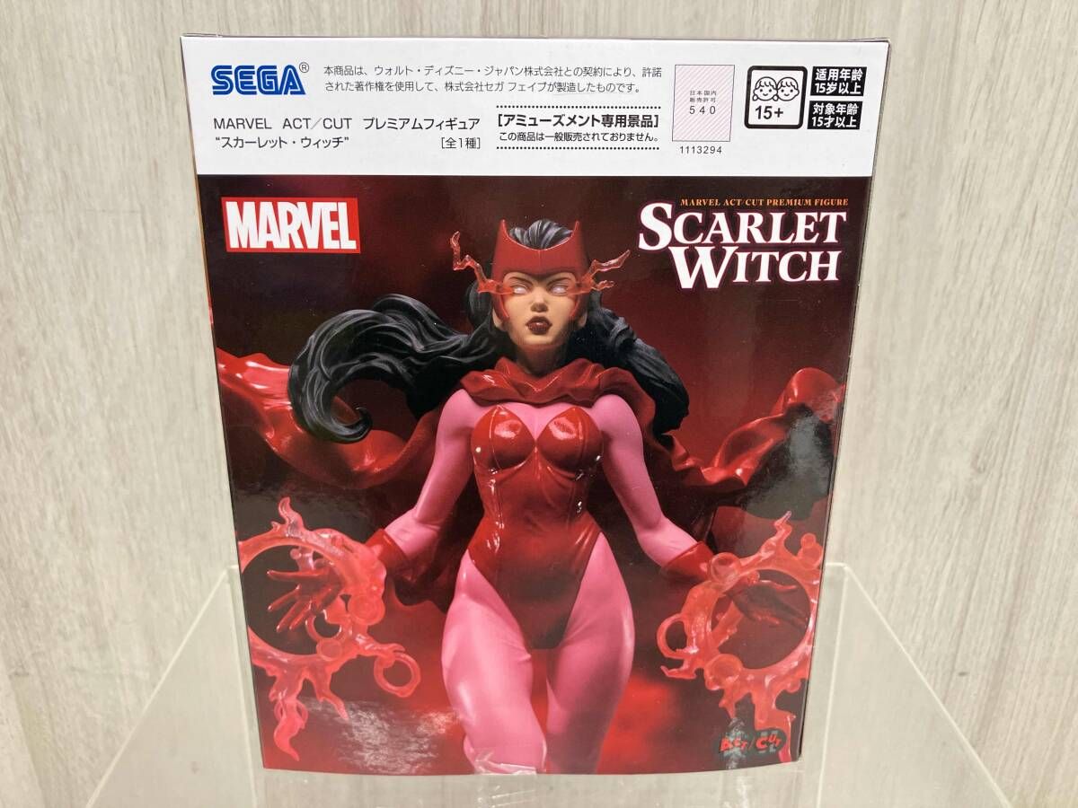 セガ スカｰレット・ウィッチ ACT/CUT プレミアムフィギュア