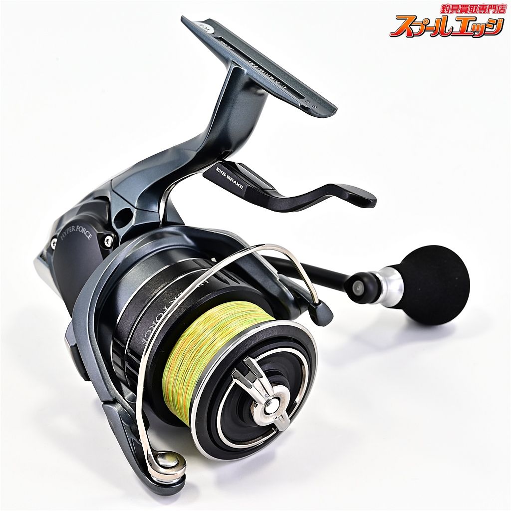 【シマノ】 23ハイパーフォース LB C3000MHG 夢屋ハンドルノブEVA