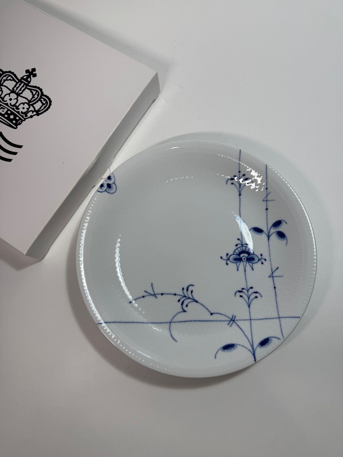 ロイヤルコペンハーゲン「ブルーパルメッテ」26㎝プレート 未使用品