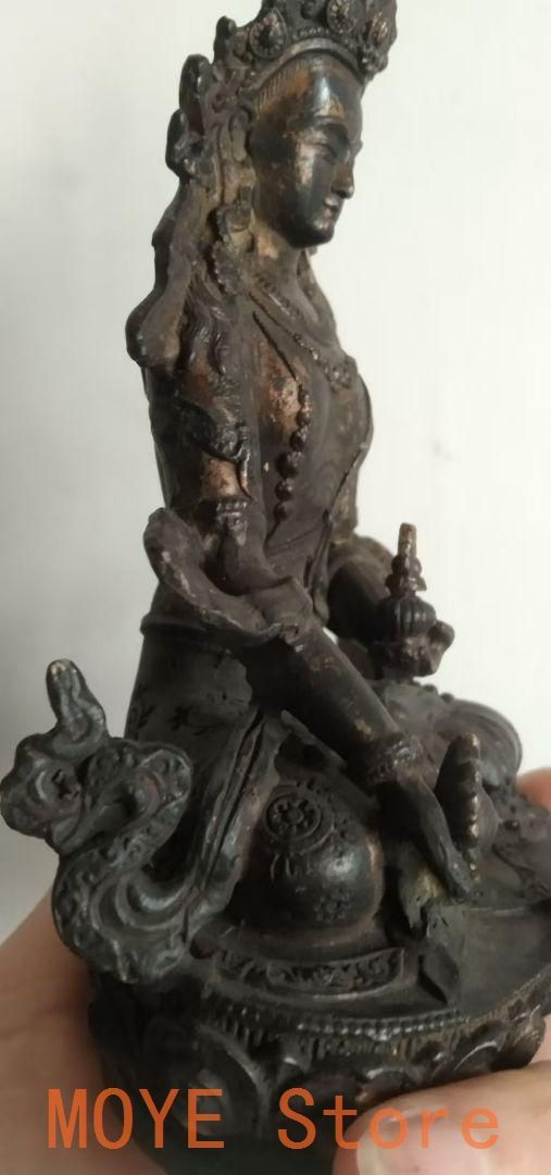 天冠弥勒仏像 地蔵 菩薩 観音 銅製 仏像 彫刻 置物 開運 風水 地蔵 虚空蔵菩薩仏像菩薩 観音 銅製 仏像 彫刻 置物 開運 風水 - メルカリ