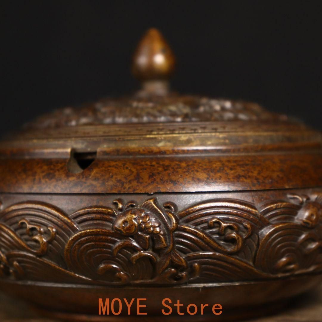 灰皿 リビング 茶室 茶台 ファッション 香炉 置物 銅器 銅製品 灰皿