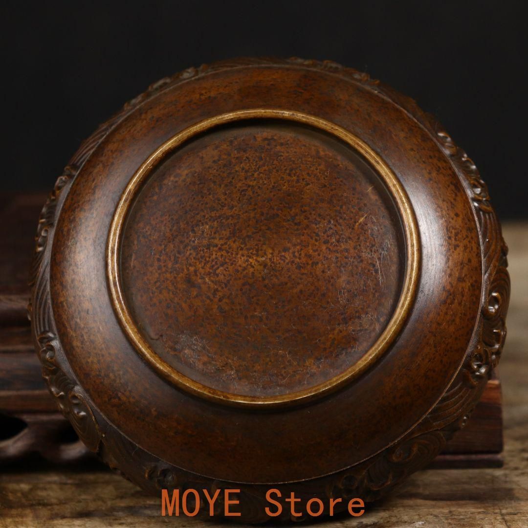 灰皿 リビング 茶室 茶台 香炉 置物 銅器 銅製品 - メルカリ