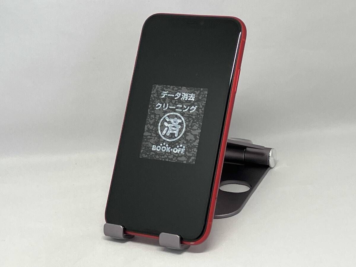 ジャンク品 iPhone11 64GB レッド au SIMロック未解除 本体のみ iPhone