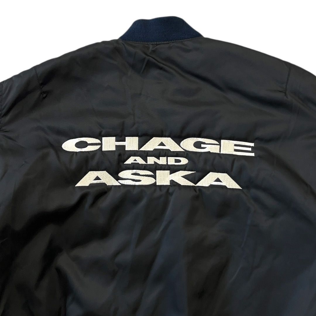 CHAGE AND ASKA チャゲアス MA-1 フライトジャケット ボンバー