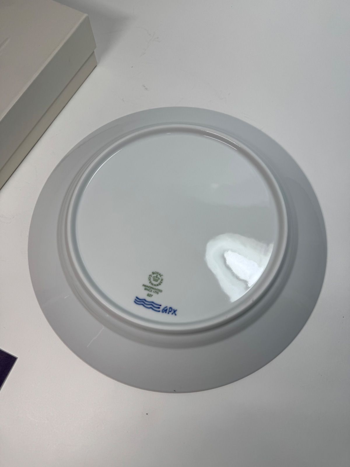 ロイヤルコペンハーゲン「ブルーフルーテッドプレイン」27㎝プレート