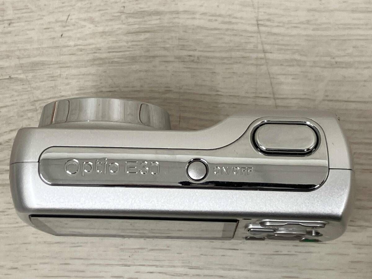 ジャンク PENTAX Optio E30 コンパクトデジタルカメラ シルバー - メルカリ