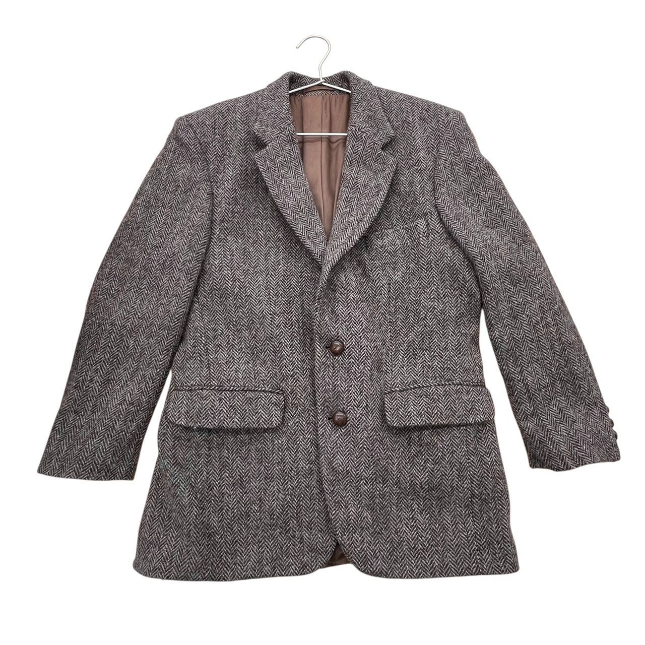 Harris Tweed ハリスツイード テーラード ジャケット ウール100