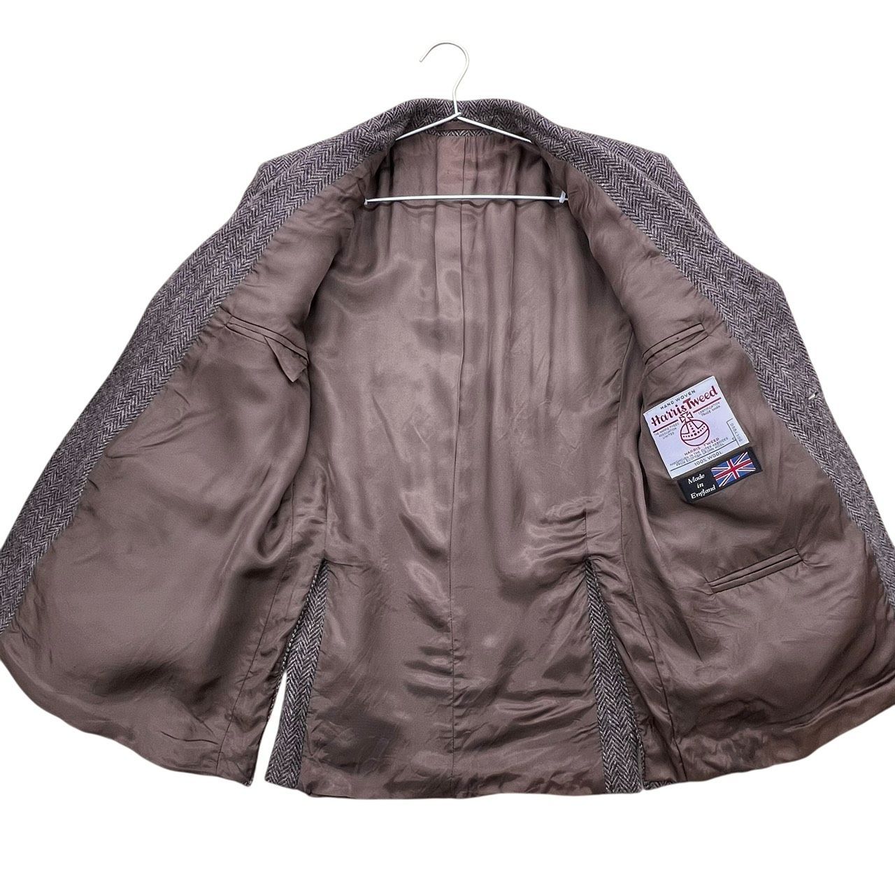 Harris Tweed ハリスツイード テーラード ジャケット ウール100