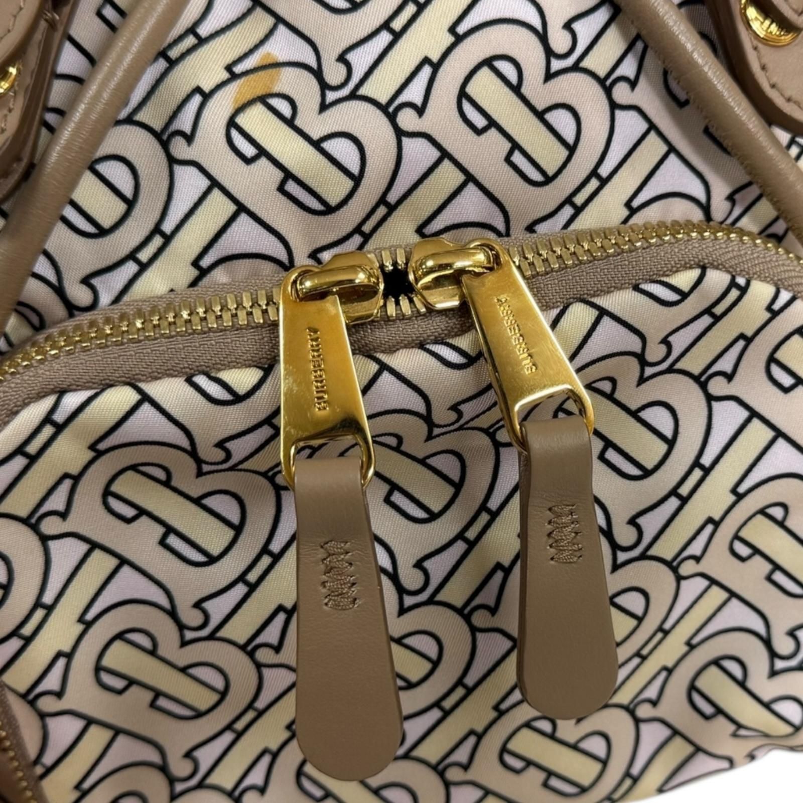 バーバリー TBモノグラム リュック・デイパック ナイロン レディース