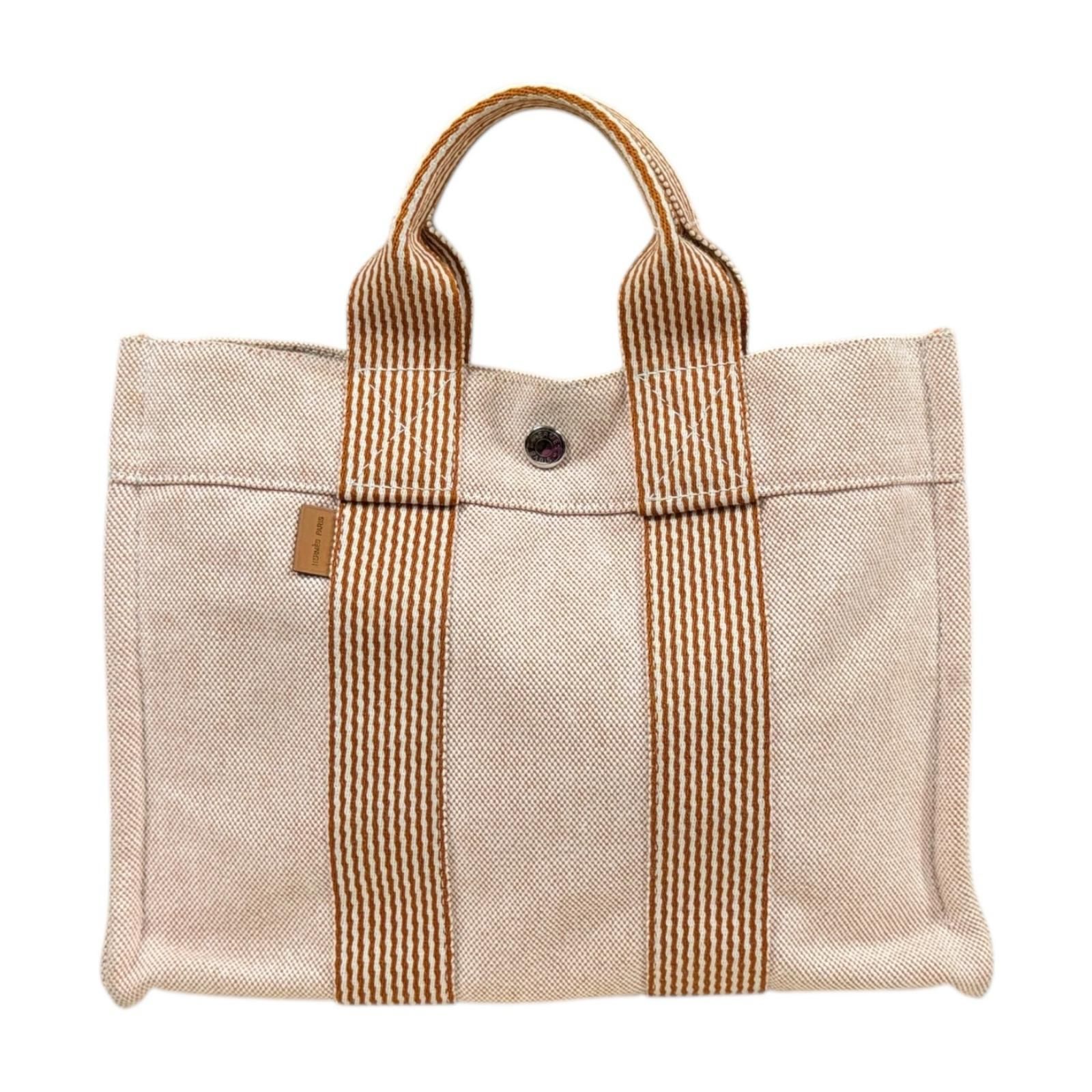 エルメス トートPM ニューフールトゥ トートバッグ キャンバス