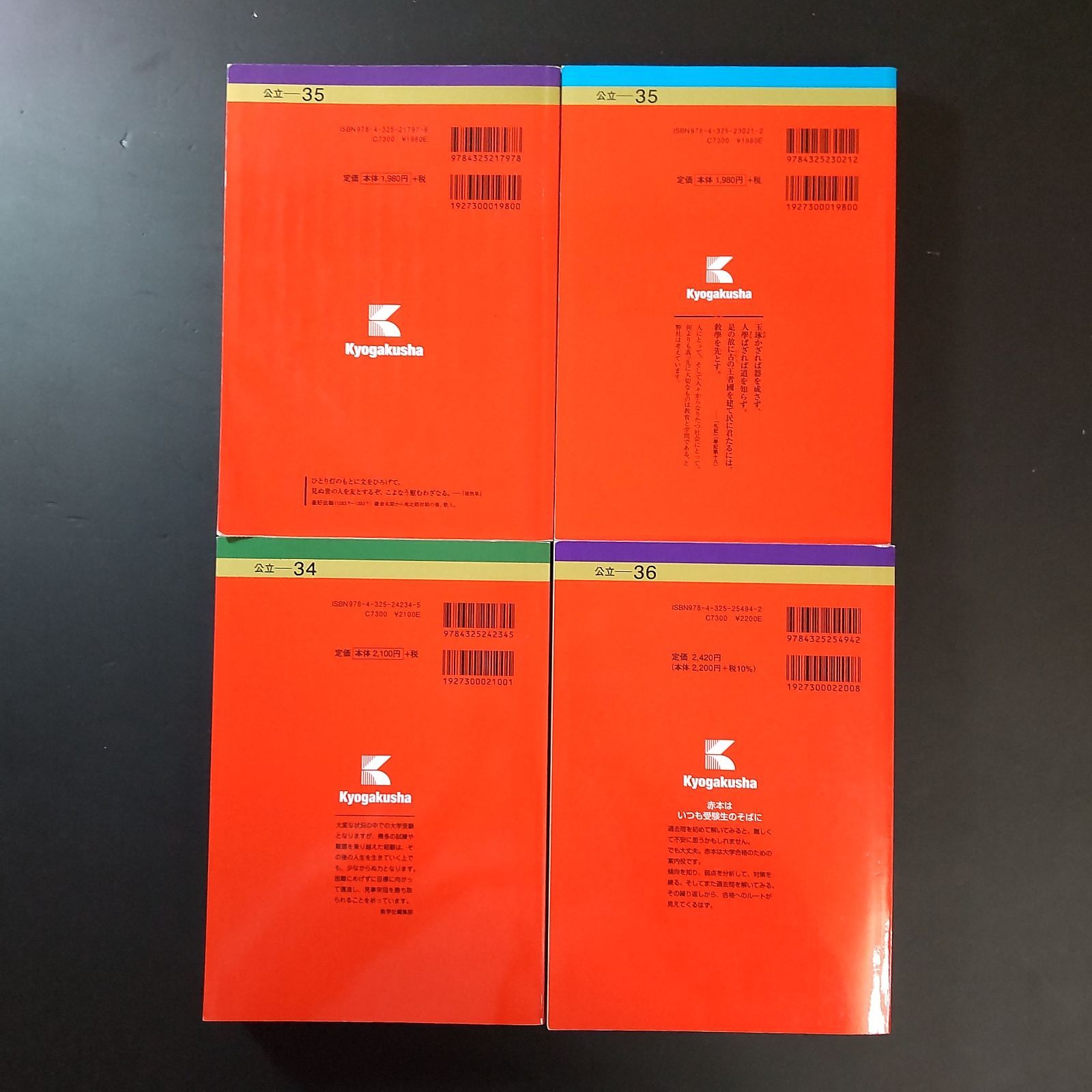340】【4冊】高崎経済大学 書込みなし 2018 2020 2022 2024 教学社