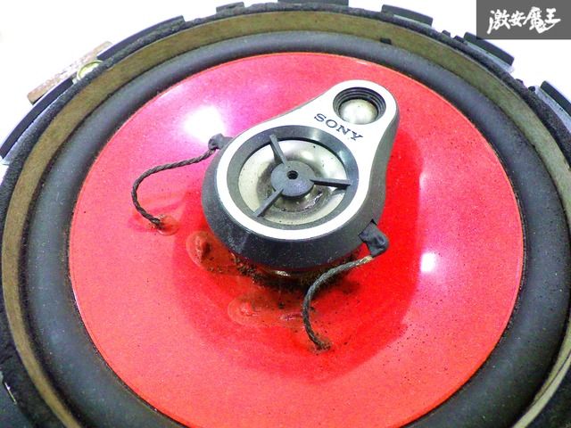 SONY スピーカーセット 動作OK! 保証付】 SONY ソニー 汎用 XS-J1620 16cm オーディオ