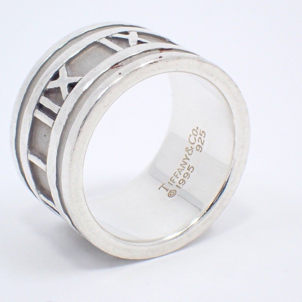 TIFFANY＆Co. ティファニー アトラス ワイド リング 指輪 シルバー925