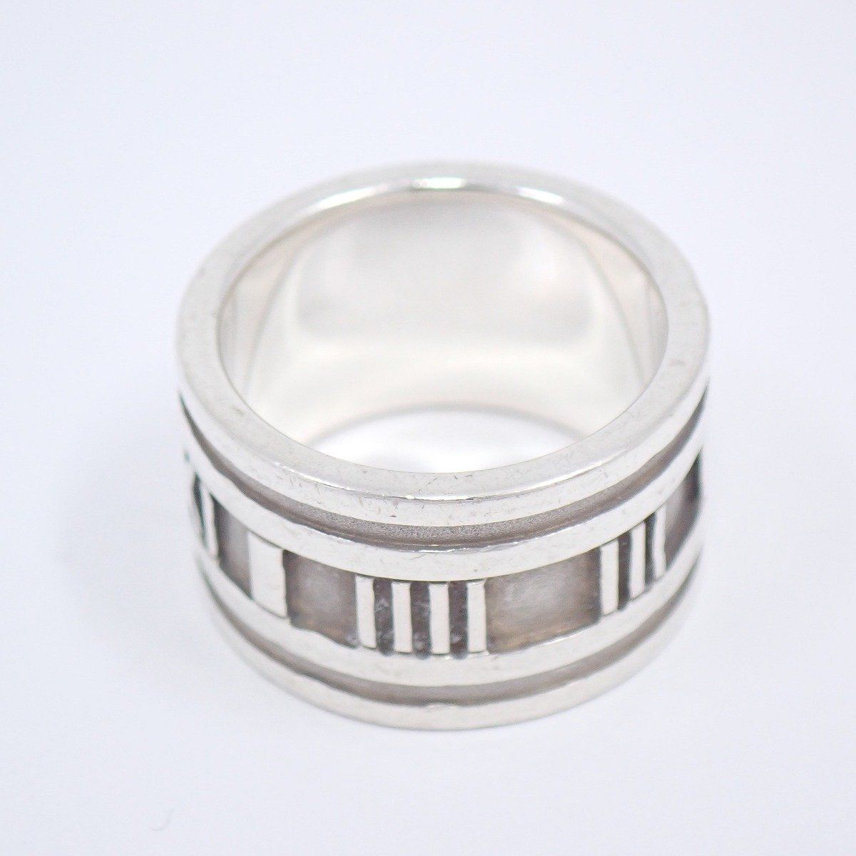 TIFFANY＆Co. ティファニー アトラス ワイド リング 指輪 シルバー925