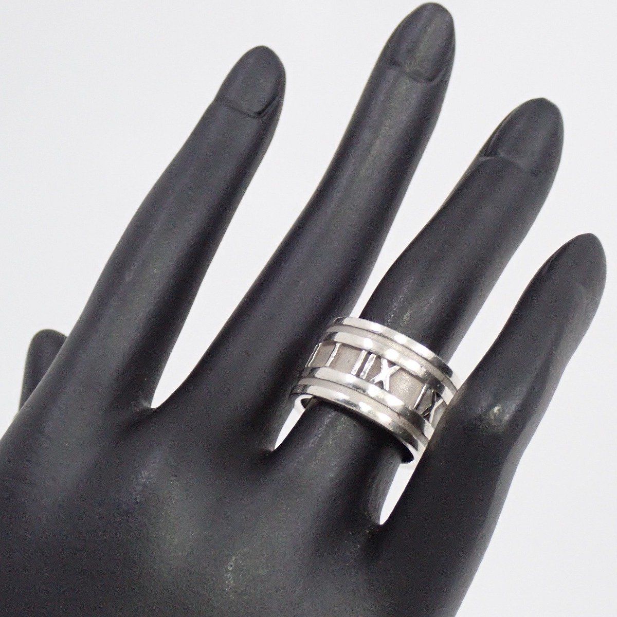 TIFFANY＆Co. ティファニー アトラス ワイド リング 指輪 シルバー925