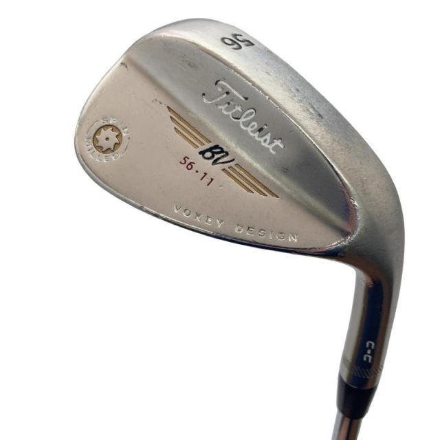 中古】 タイトリスト VOKEY SPIN MILLED C-C 56°/11° ウェッジ WG