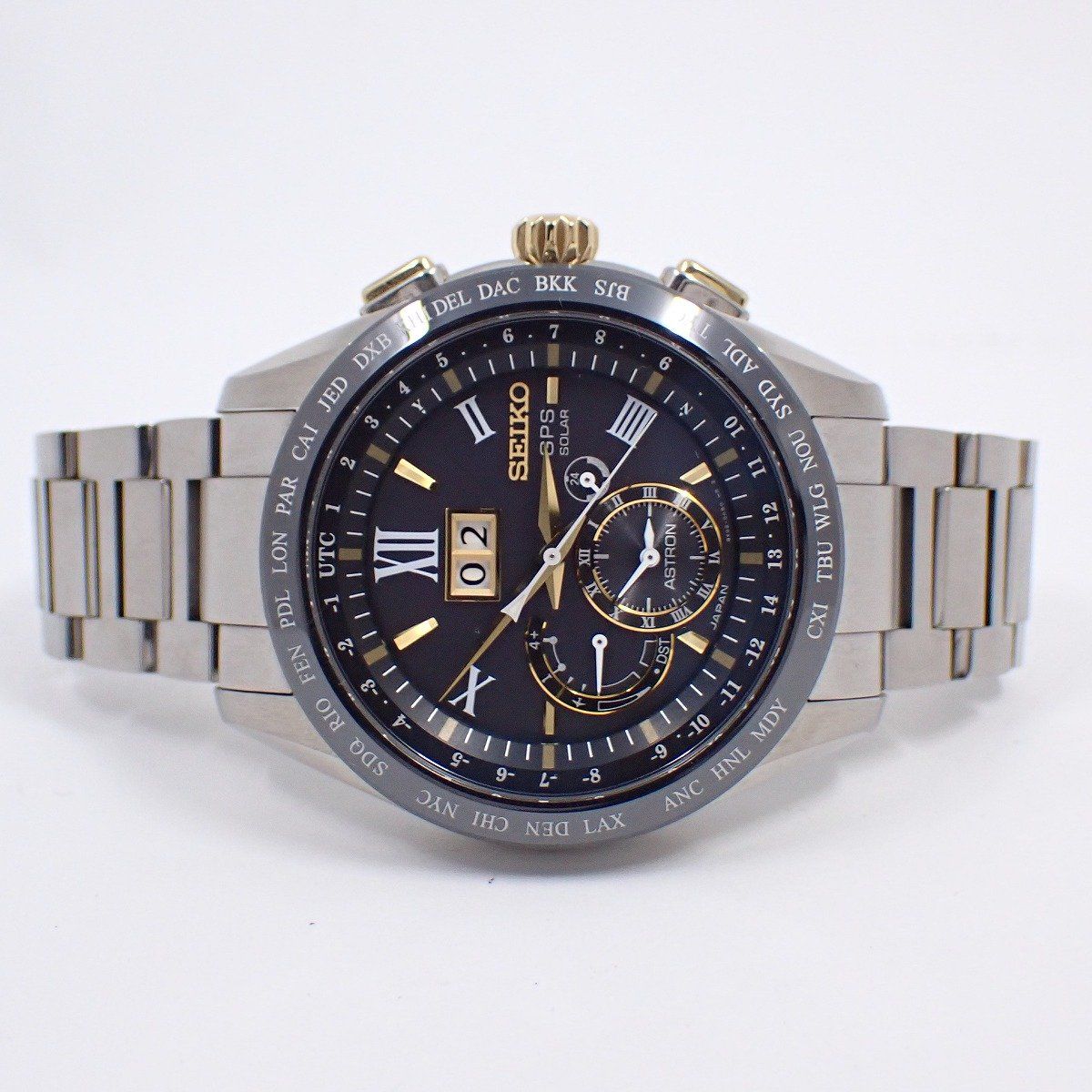 SEIKO セイコー アストロン 8Xシリーズ GPS衛星電波ソーラー ビッグ