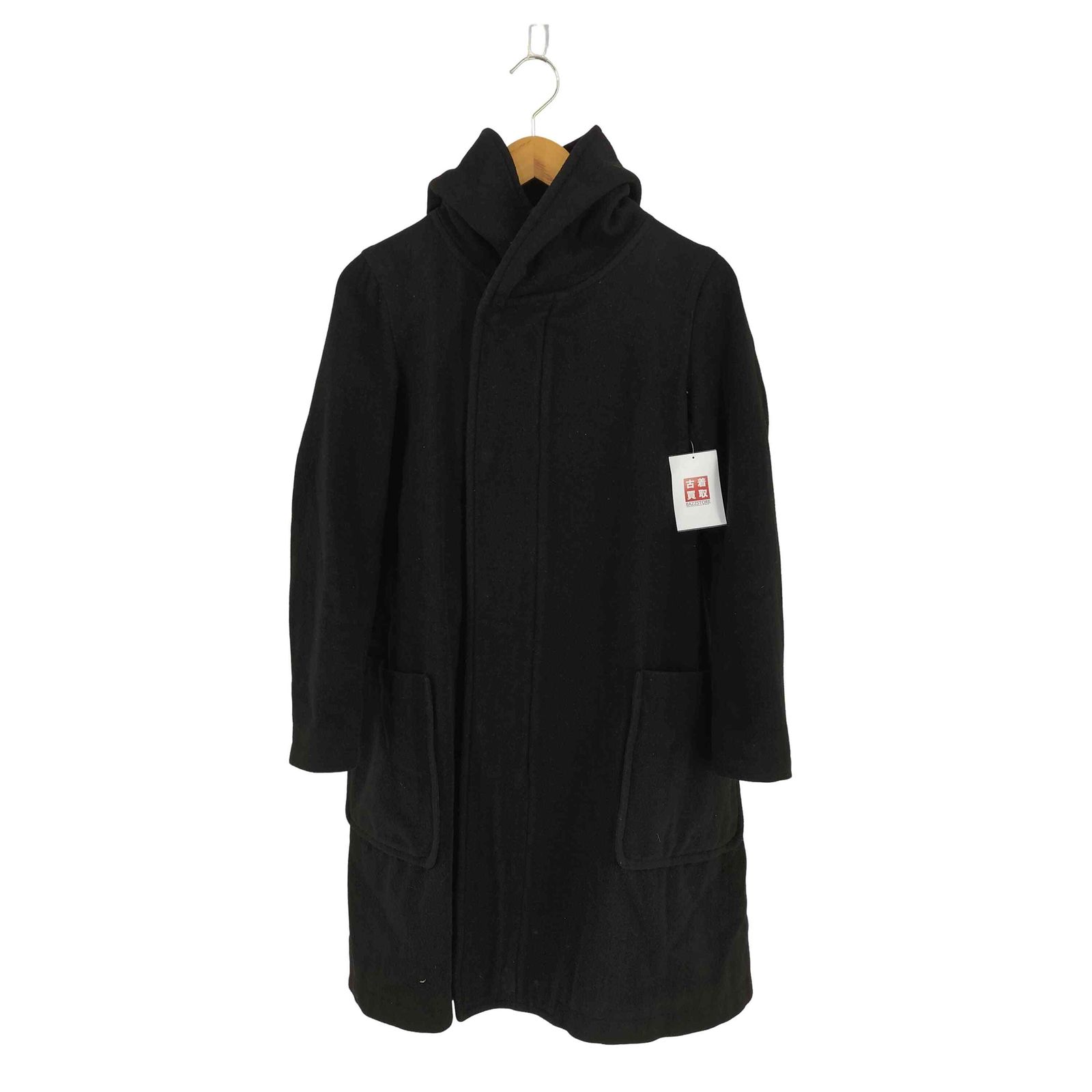 新品タグ付き ZUCCA ズッカ ウールコート ズッカ ZUCCa フーデッドウールコート レディース import：M - メルカリ