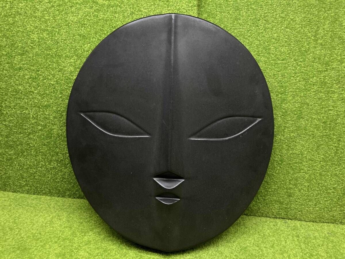 て*ん様 昭和レトロEXP'70 日本万国博覧会　岡本太郎　信楽焼　「黒い太陽」 Yahoo!オークション -「岡本太郎 太陽の顔」(アンティーク