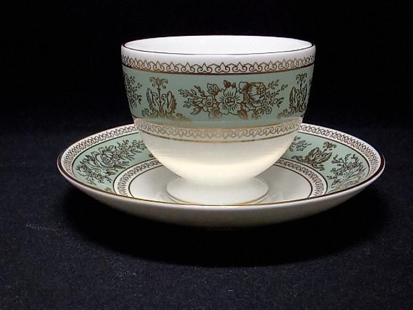 WEDGWOOD ウェッジウッド コロンビア セージグリーン カップ&ソーサー