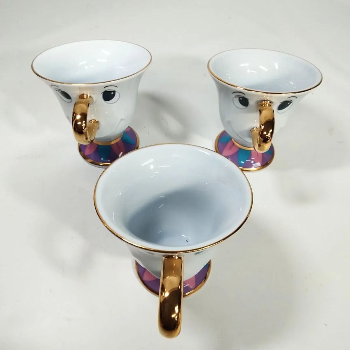 美女と野獣 ポット夫人 チップ シュガーポット 5点セット 東京