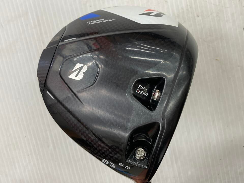 ブリヂストン　B3MAX　9.5度　VANQUISH BS40 for MAX　Sフレックス　ドライバー　中古【最短即日発送】