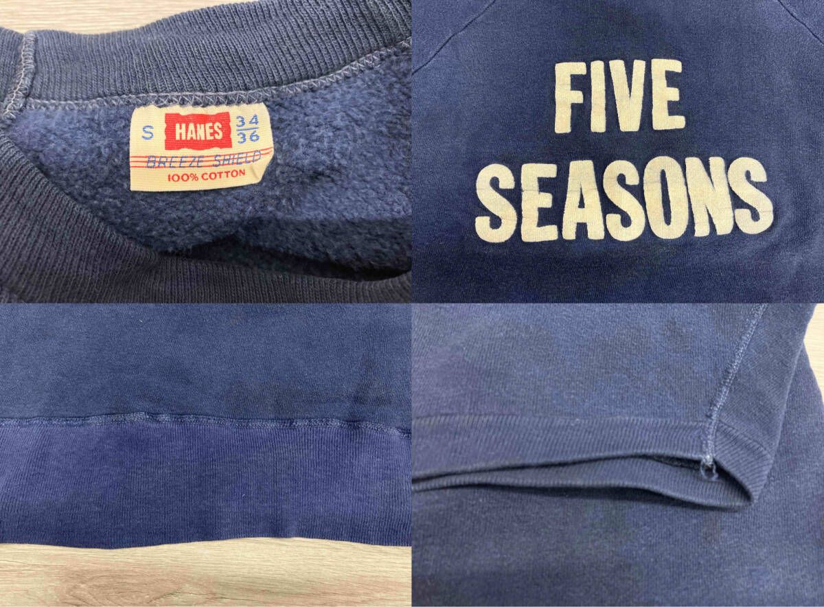 Hanes - HANES WIND SHIELD スウェット 1950s ハーフジップスウェット 