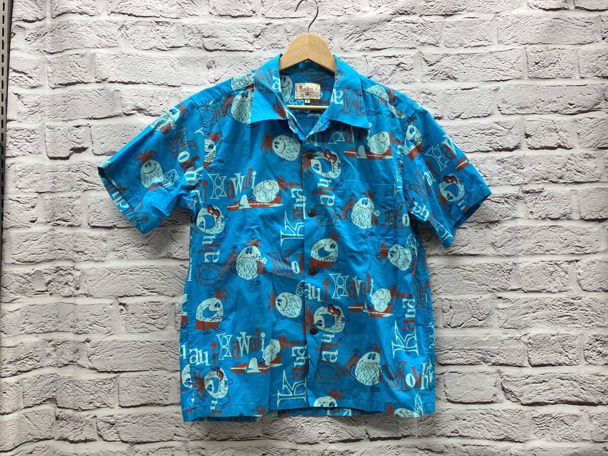 SUNSURF PINEAPPLE ISLAND SS39098 アロハシャツ トップ 表記サイズ S