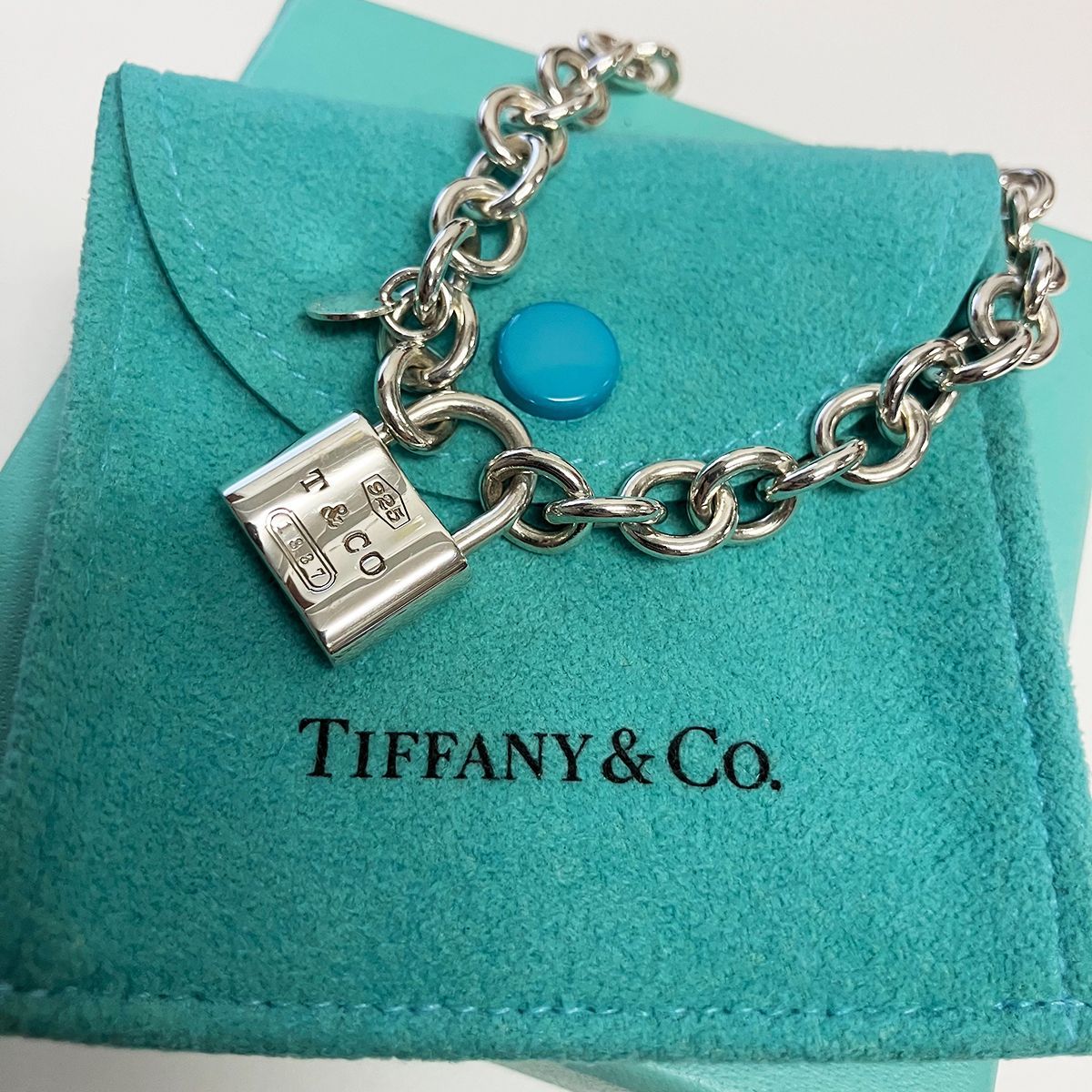 TIFFANY&Co. ティファニー カデナ ロック 1837 ブレスレット 925