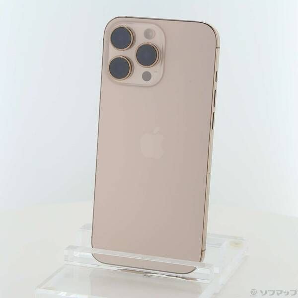 中古品〕 iPhone16 Pro Max 256GB デザートチタニウム MYWJ3J／A SIM
