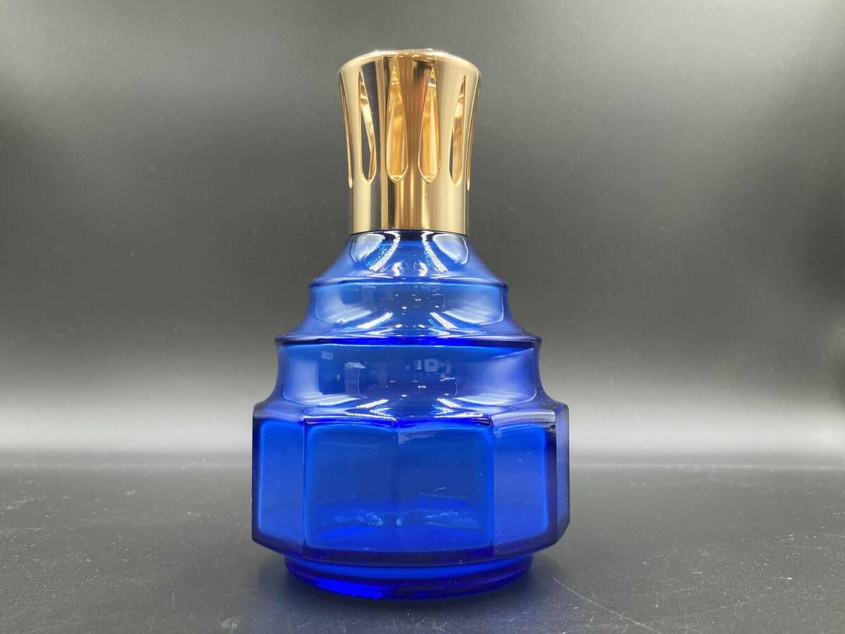 LAMPE BERGER ランプベルジェ　ランプ　ブルー　正規品 ランプベルジェ アロマランプ ベル LAMPE BERGER ガラスランプ