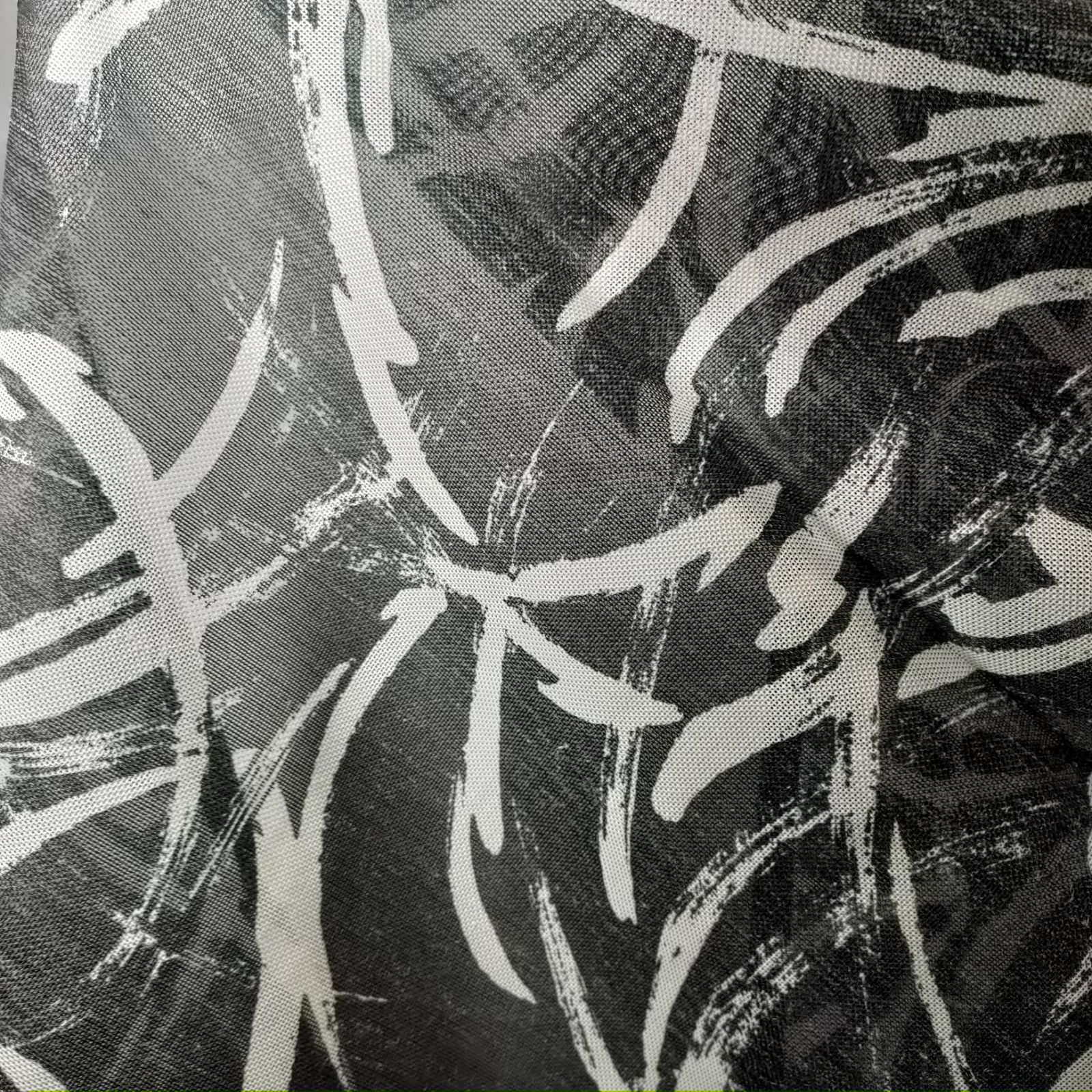 31【タグ付き】生地 布 ブラック 92✕160 ブラック ホワイト 大きめ