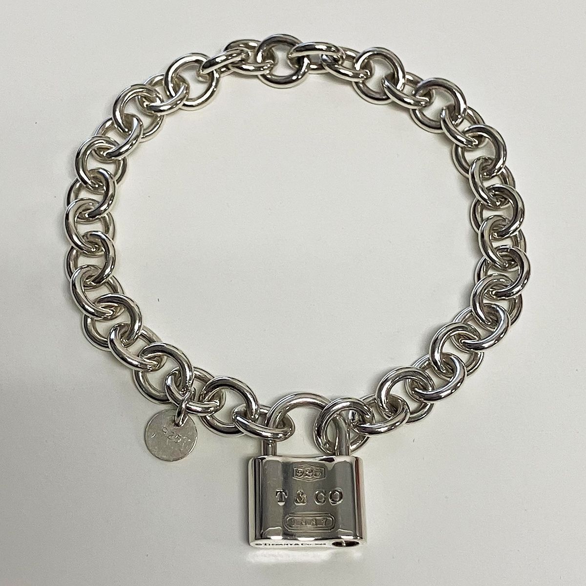 TIFFANY&Co. ティファニー カデナ ロック 1837 ブレスレット 925