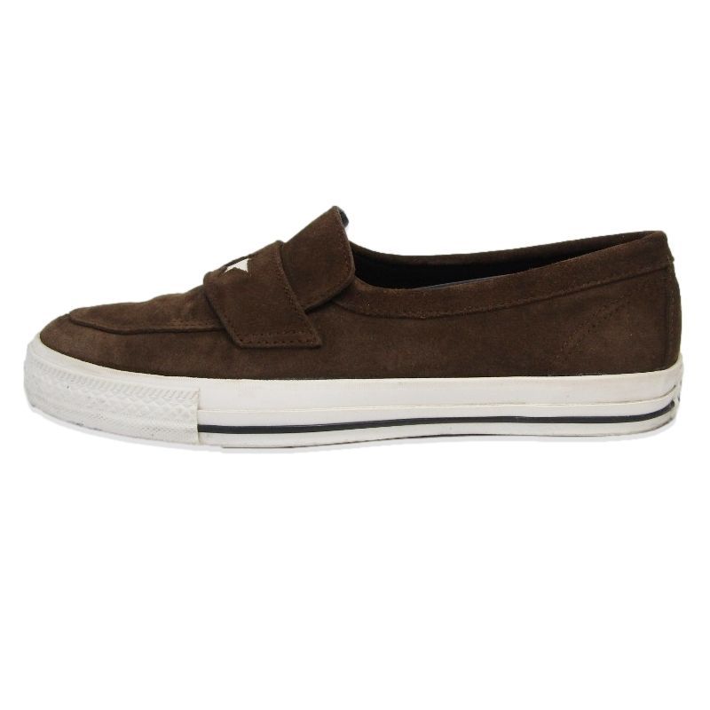 CONVERSE ローファー loafer brown 27.5 新品 未使用 CONVERSE ADDICT コンバース アディクト 27.5cm ONE STAR LOAFER