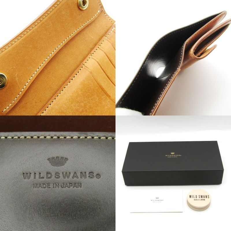 WILDSWANS ワイルドスワンズ 三つ折り財布 BYRNE サドルプルアップ