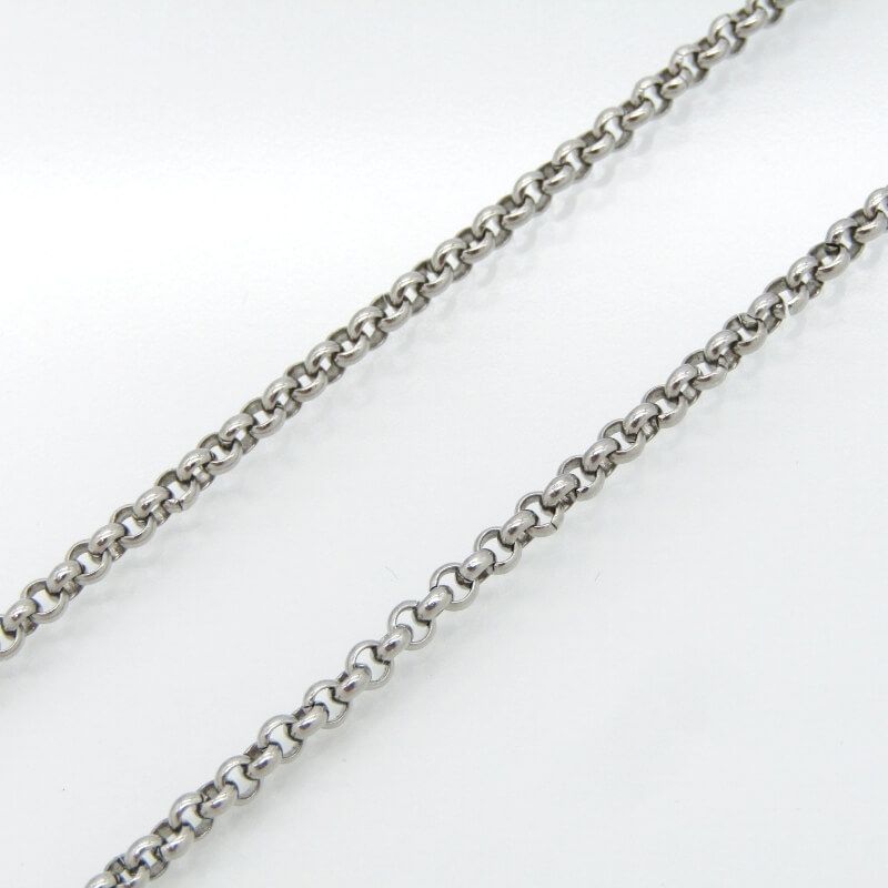 SAAD サード 極太 甲丸 ロール チェーン シルバー 925 50cm SAAD silver925 ネックレスチェーン SAAD サード 極太 甲丸 ロール