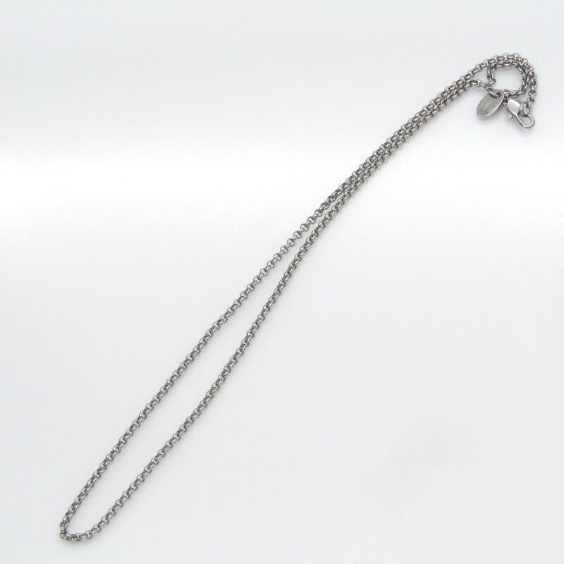 SAAD サード ネックレス ロールチェーン 甲丸 XNC-10/45 SS メンズ